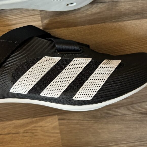 Adidas The Indoor Cycling Shoes Size Men’s 10.5 - Womens 11.5 Black White GX6544 - Picture 4 of 16